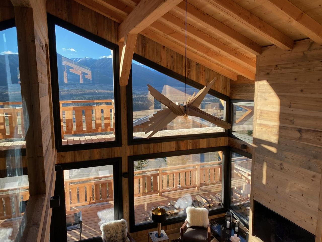 Chalet Aguila - Jacuzzi Et Sauna Panoramique - Construit En 2023 Bolquère Zewnętrze zdjęcie