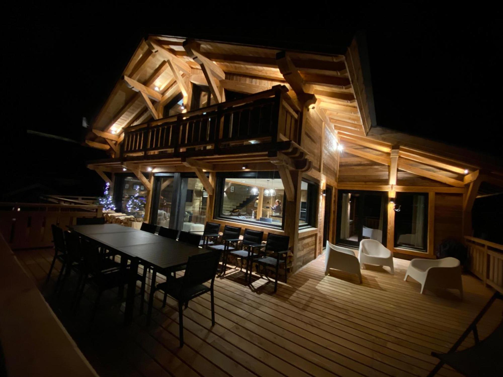Chalet Aguila - Jacuzzi Et Sauna Panoramique - Construit En 2023 Bolquère Zewnętrze zdjęcie