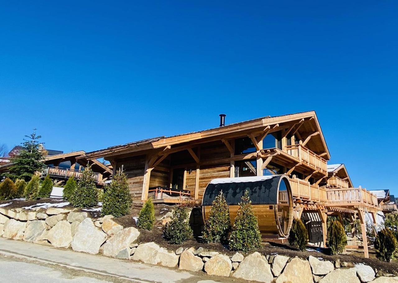 Chalet Aguila - Jacuzzi Et Sauna Panoramique - Construit En 2023 Bolquère Zewnętrze zdjęcie
