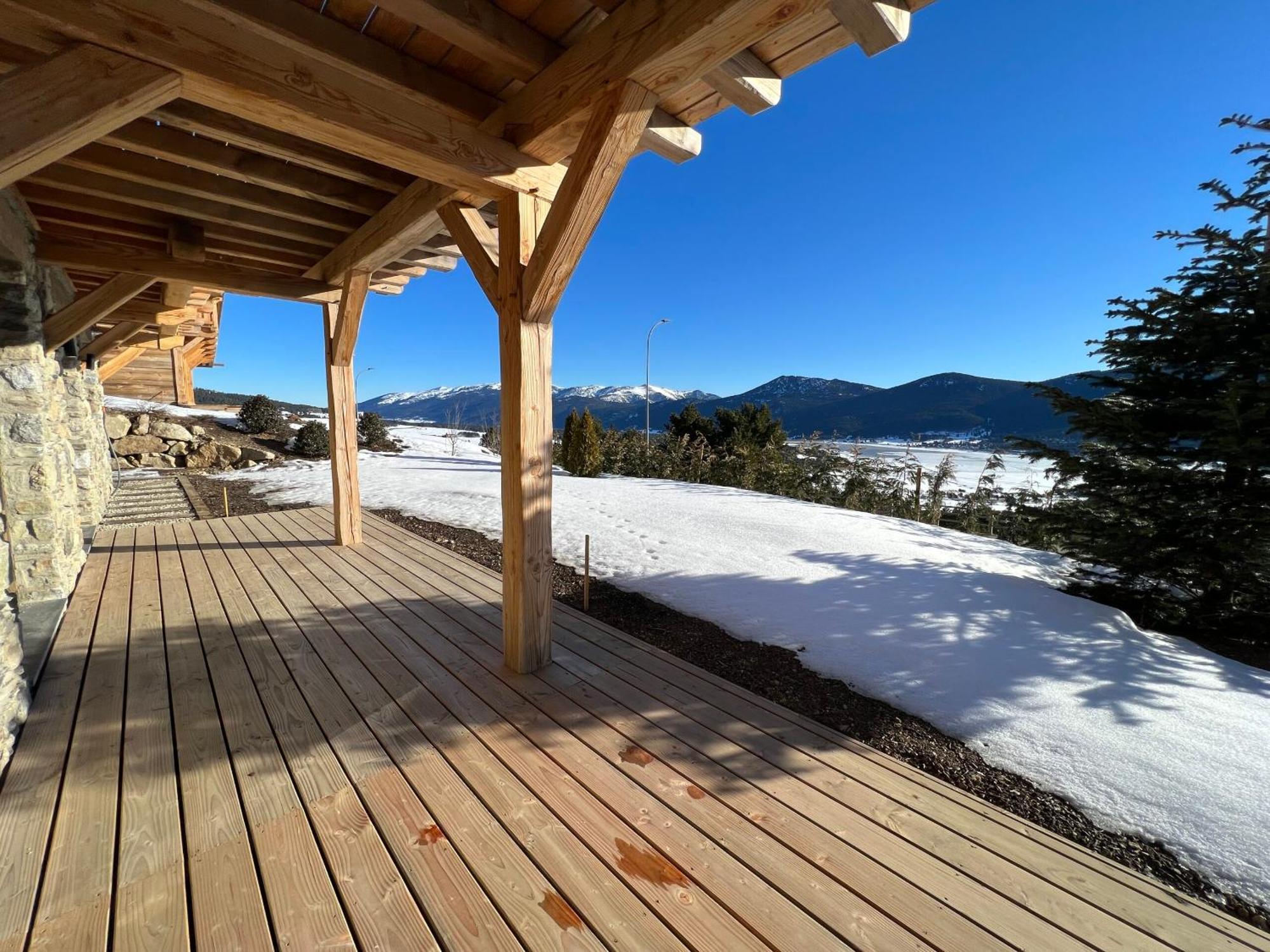 Chalet Aguila - Jacuzzi Et Sauna Panoramique - Construit En 2023 Bolquère Zewnętrze zdjęcie