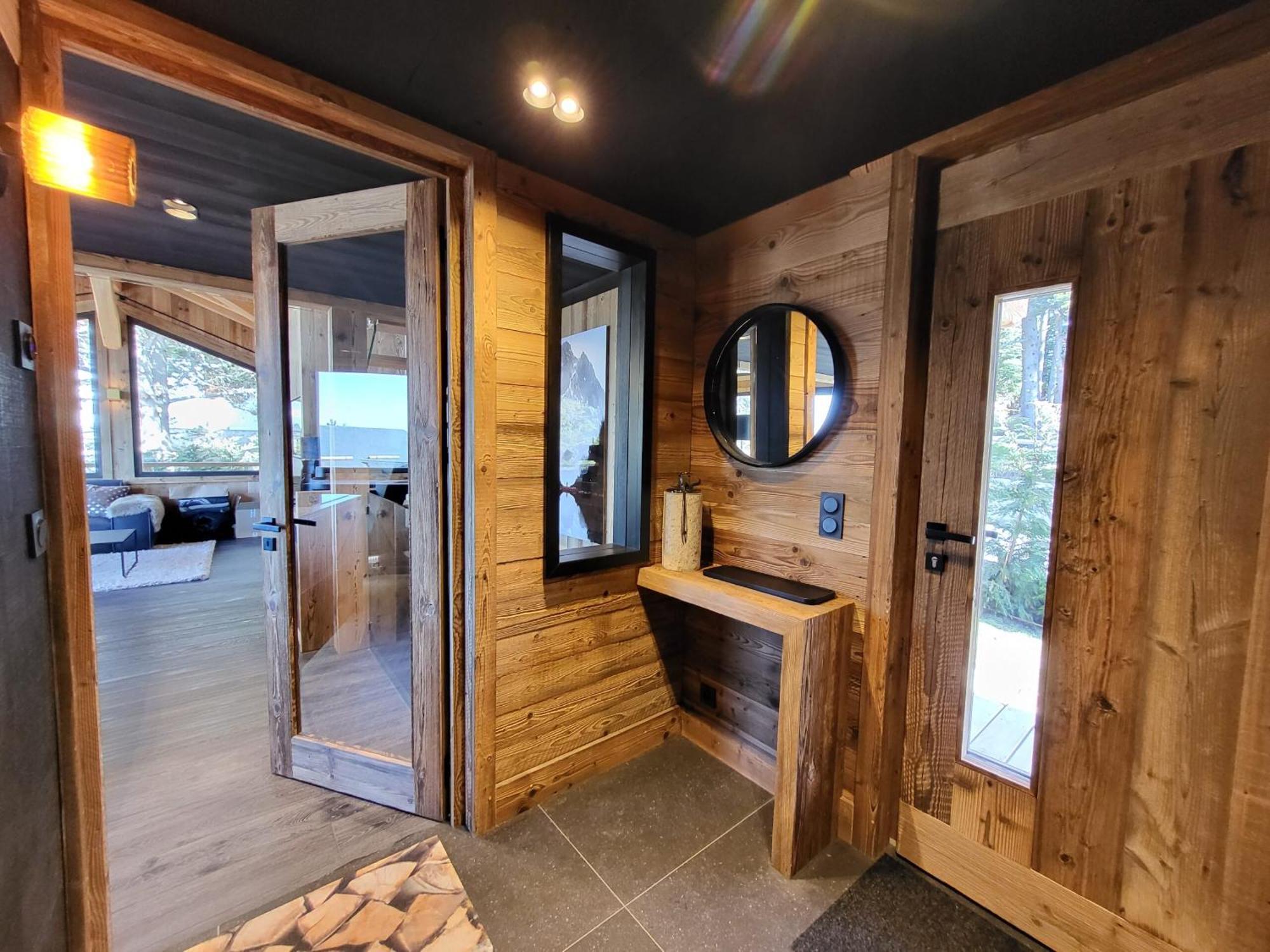Chalet Aguila - Jacuzzi Et Sauna Panoramique - Construit En 2023 Bolquère Zewnętrze zdjęcie