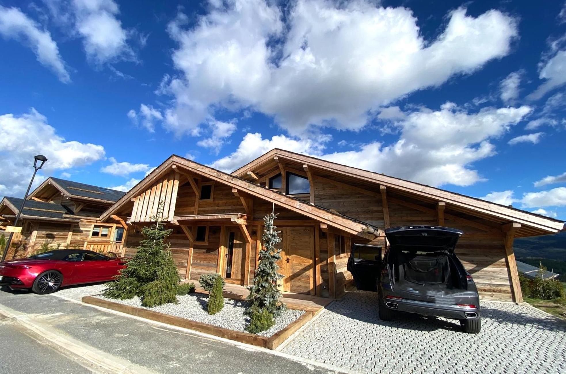 Chalet Aguila - Jacuzzi Et Sauna Panoramique - Construit En 2023 Bolquère Zewnętrze zdjęcie