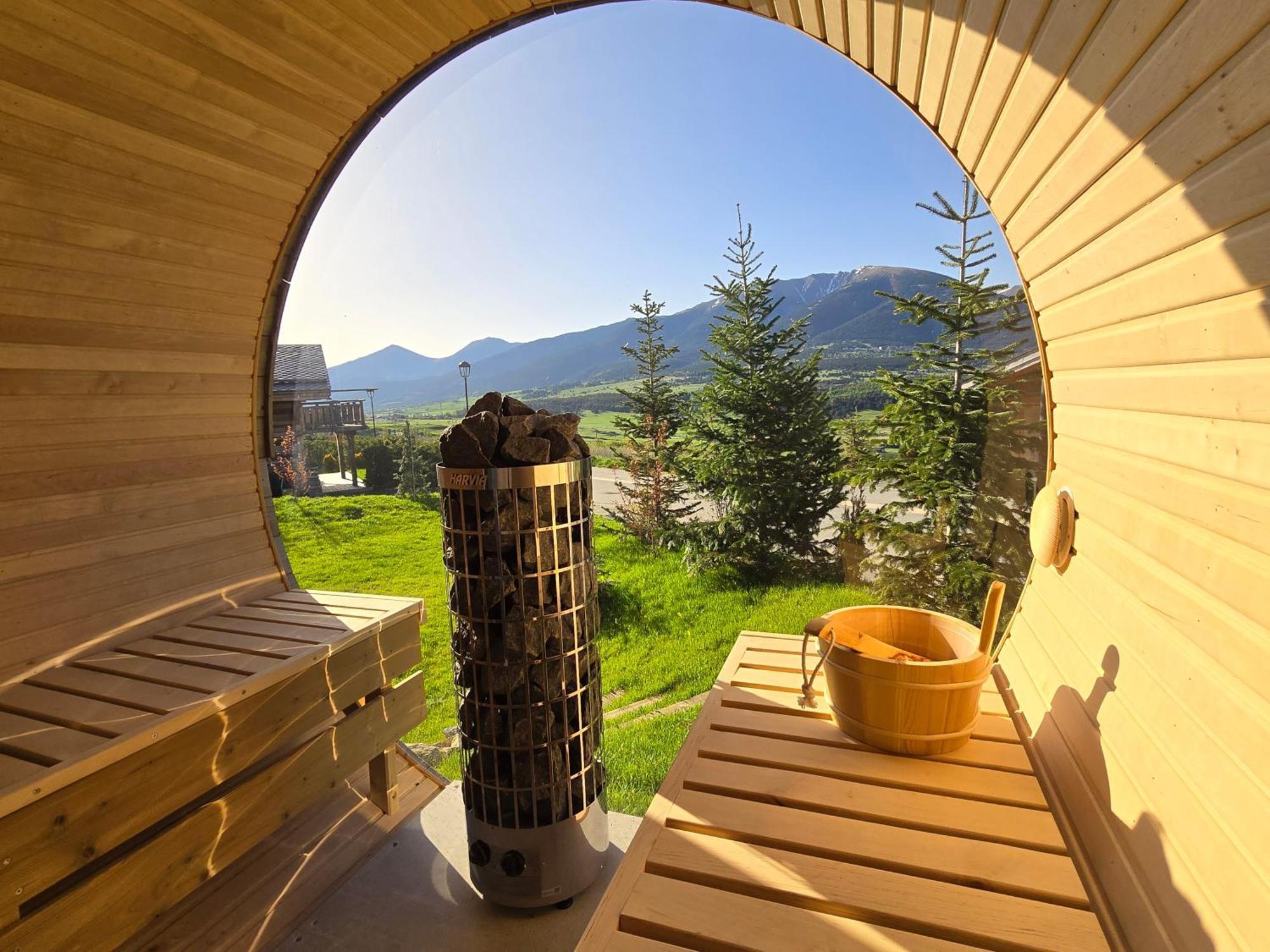Chalet Aguila - Jacuzzi Et Sauna Panoramique - Construit En 2023 Bolquère Zewnętrze zdjęcie